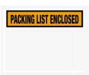 6 inch Bar Print Packing List Enclosed Envelope
