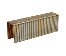 Zenith 2" Medium Crown Galvanized Staples