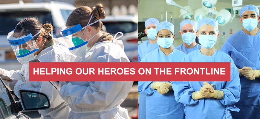 Helping the Heroes of COVID-19