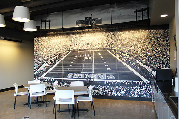 Rocket Industrial Office Mural