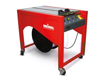 Tabletop strapping machine